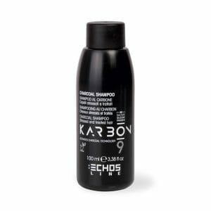 karbon 9 charcoal shampoo 100ml echosline